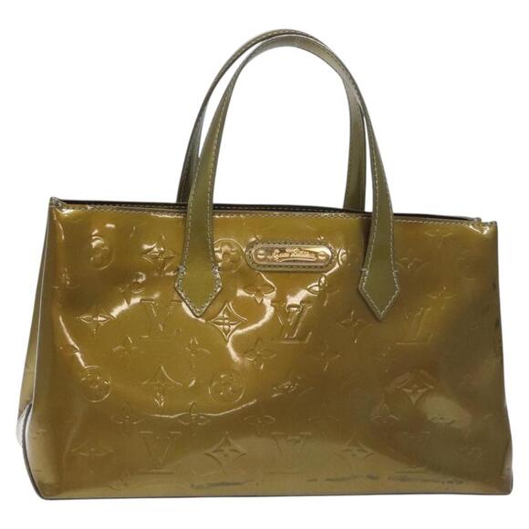 LOUIS VUITTON Monogram Vernis Wilshire PM Bag Gris Art Deco M91627 - Picture 1 of 16